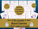 Printable Crystal Reference Guide