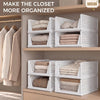 Stackable Closet Storage Organizer
