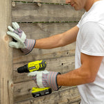 G & F Products Leather Work Gloves