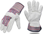 G & F Products Leather Work Gloves