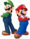 Super Mario Peel and Stick Wall Decals