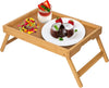 Natural Bamboo Folding Bed Tray