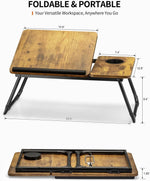 Fisyod Foldable Laptop Lap Desk