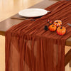 Rustic Cotton Cheesecloth Table Runner
