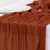 Rustic Cotton Cheesecloth Table Runner