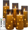 kakoya Acrylic Flameless LED Candles