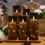 kakoya Acrylic Flameless LED Candles