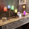 Glass Flameless Pillar Candles