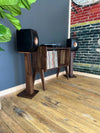 Solid Hardwood Record Cube