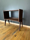 Solid Hardwood Record Cube