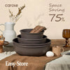 Carote Nonstick Cookware Set with Detachable Handles