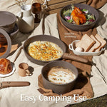 Carote Nonstick Cookware Set with Detachable Handles