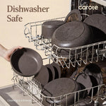 Carote Nonstick Cookware Set with Detachable Handles