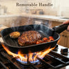 Astercook Removable Handle Ceramic Cookware Set