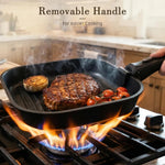 Astercook Removable Handle Ceramic Cookware Set