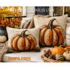 Pumpkin Fall Outdoor Pillow