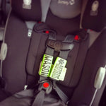 Custom Emergency Alert Car Seat Strap Covers