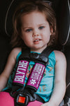 Custom Emergency Alert Car Seat Strap Covers