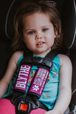 Custom Emergency Alert Car Seat Strap Covers