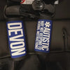 Custom Emergency Alert Car Seat Strap Covers