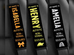 Personalized Medical Alert Seatbelt Cover