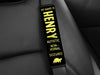 Personalized Medical Alert Seatbelt Cover