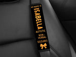 Personalized Medical Alert Seatbelt Cover