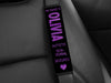 Personalized Medical Alert Seatbelt Cover