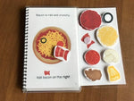 Interactive Food Direction Adapted Book