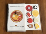 Interactive Food Direction Adapted Book