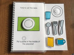 Interactive Food Direction Adapted Book