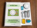 Interactive Food Direction Adapted Book