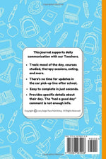 Special Needs Daily Communication Journal