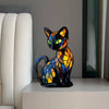 Vintage Resin Cat Desk Lamp