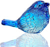 Blue Glass Bird Figurine