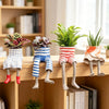 Quirky Resin Leggy Plant Pot Set