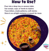 Fall Themed Sensory Rice