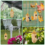 Solid Wood Hummingbird House