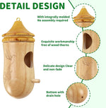 Solid Wood Hummingbird House