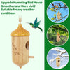 Solid Wood Hummingbird House