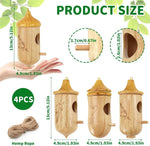 Solid Wood Hummingbird House