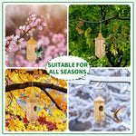 Solid Wood Hummingbird House