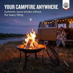 Gas One Outdoor Wood Burning Fire Pit