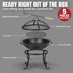 Gas One Outdoor Wood Burning Fire Pit