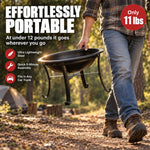 Gas One Outdoor Wood Burning Fire Pit