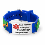 Personalized Kids Medical Alert Bracelet