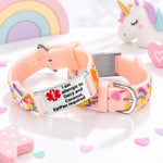Personalized Kids Medical Alert Bracelet