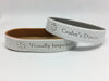 Engraved Silicone Medical Alert Bracelet