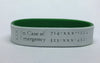 Engraved Silicone Medical Alert Bracelet