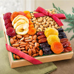 Gourmet Dried Fruit and Nut Gift Tray